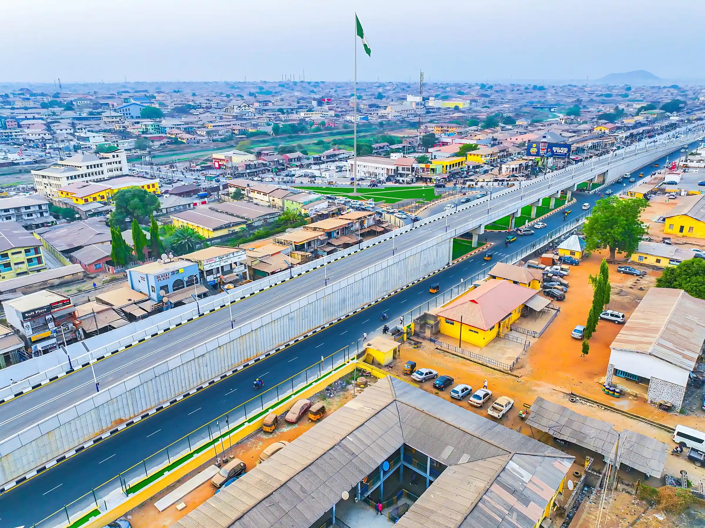 Construction of Unity Flyover