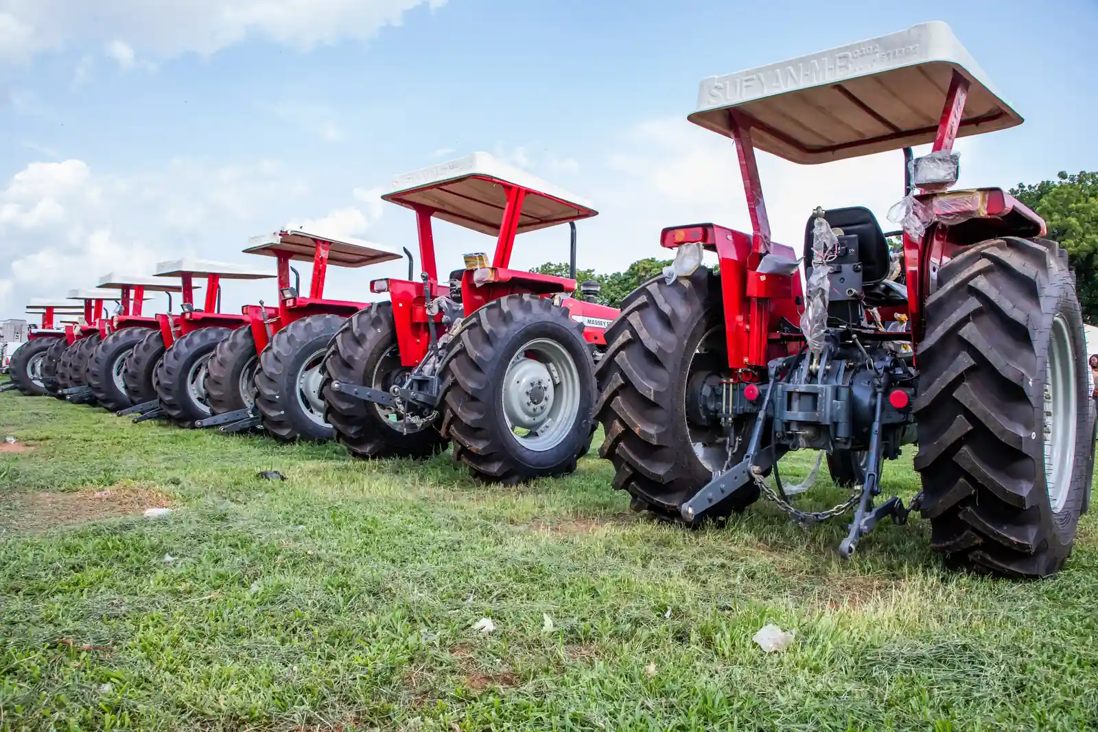 Tractors procured for farmers across the state