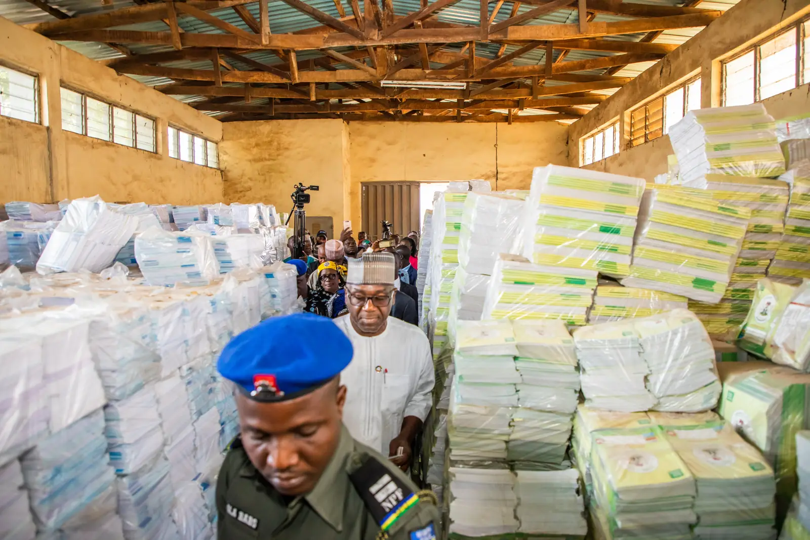 Textbook donation to primary schools across the state