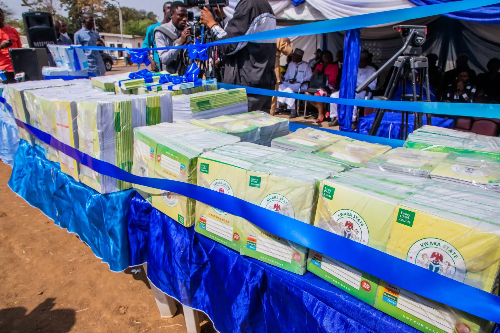 Textbook donation to primary schools across the state