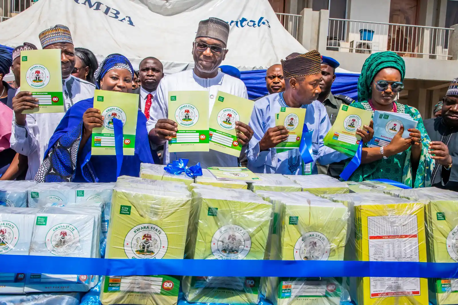 Textbook donation to primary schools across the state